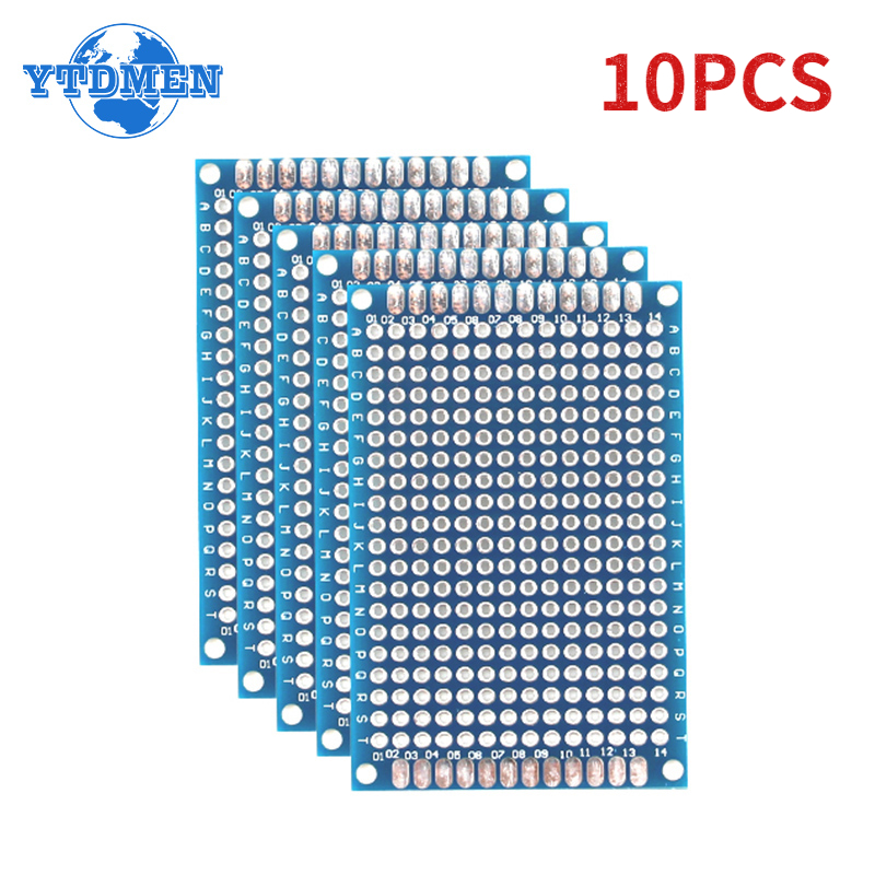 Diy Electronics Com - 10 pz 4x6cm doppio lato PCB