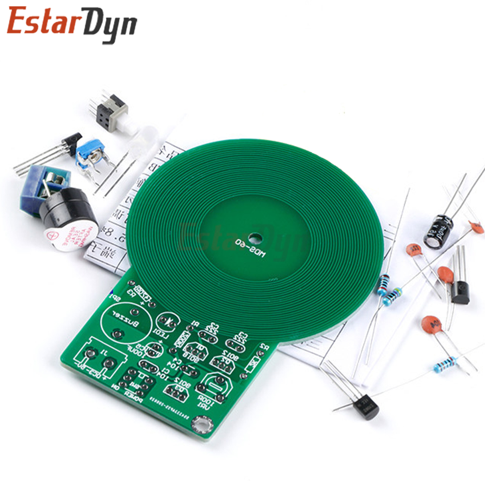 Diy Electronics Com - Kit Rilevatore di Metalli Fai-da-te JS-60,