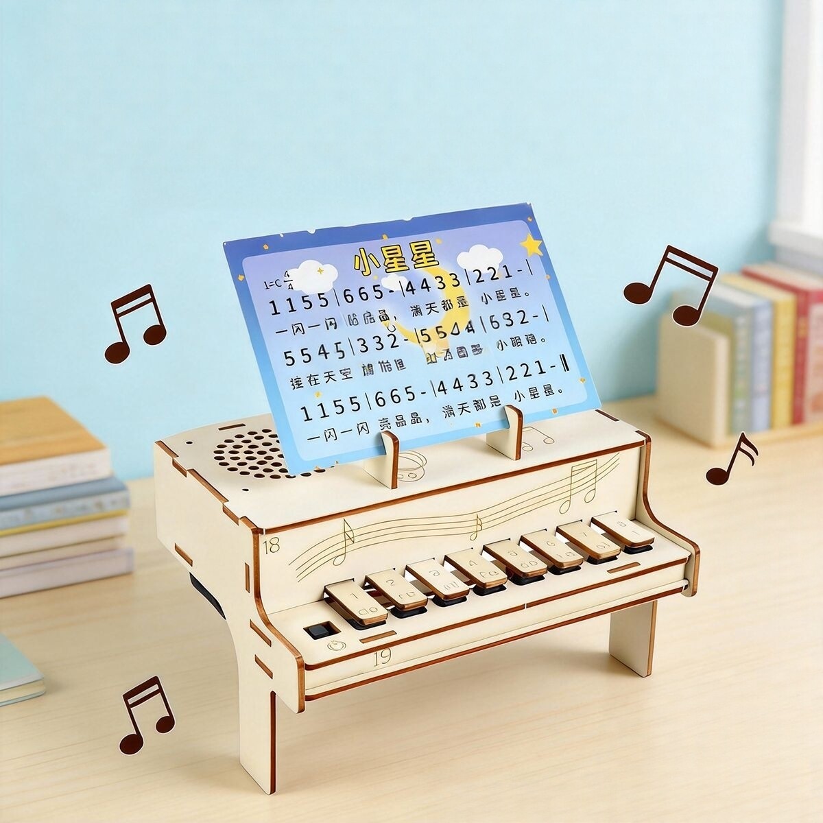 Diy Electronics Com - Kit di Montaggio Fai-da-Te per Pianoforte