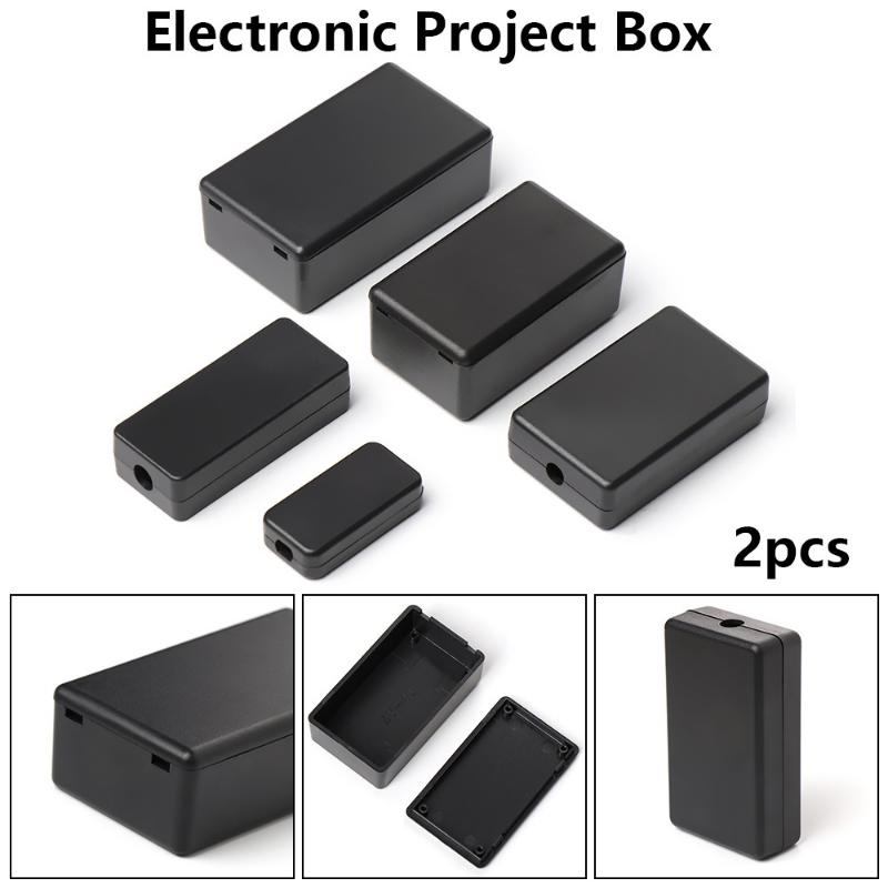 2 pezzi nuova scatola nera imp - Diy Electronics Storage recensione e prezzo