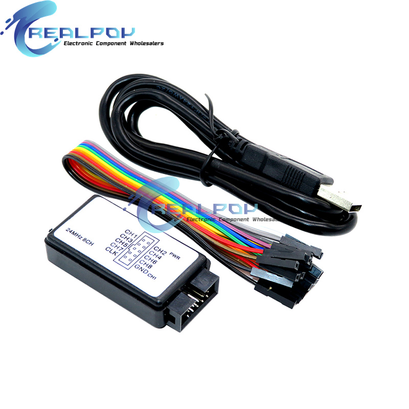 Analizzatore logico USB 24MHz  - Diy Electronics Project Kit recensione e prezzo