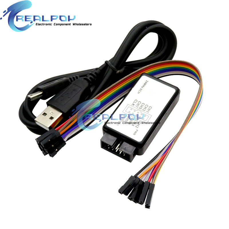 Analizzatore logico USB 24MHz  - Diy Electronics Project Kit recensione e prezzo