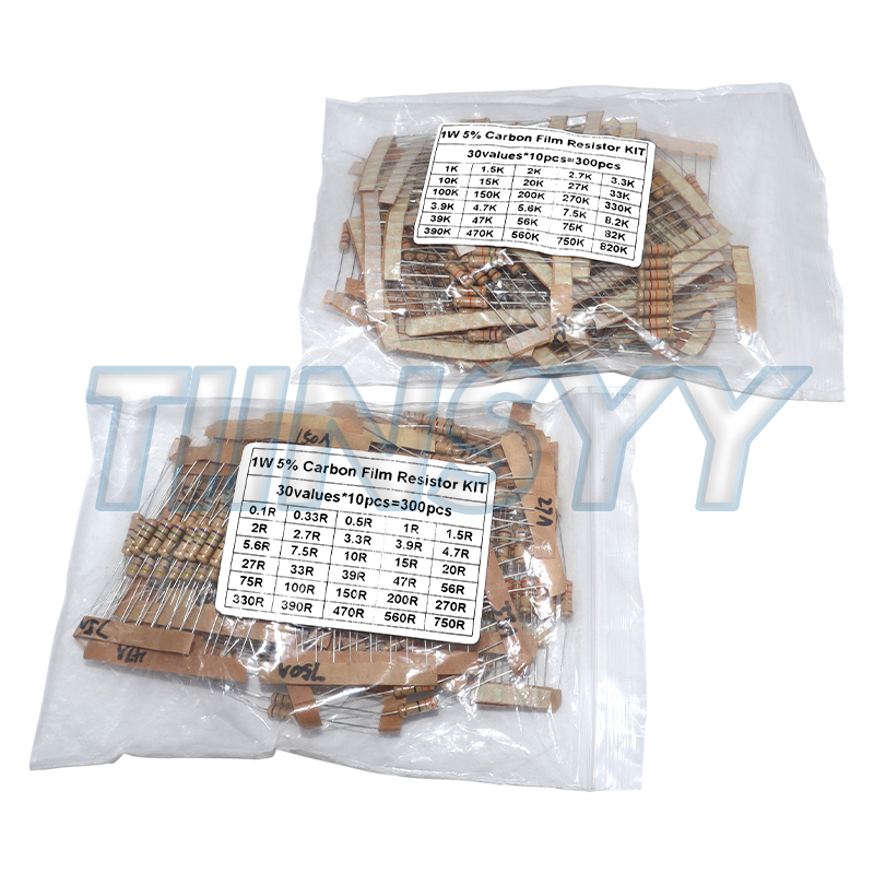 Kit di 300 Resistori 1W 5% a F - Diy Electronics Com recensione e prezzo