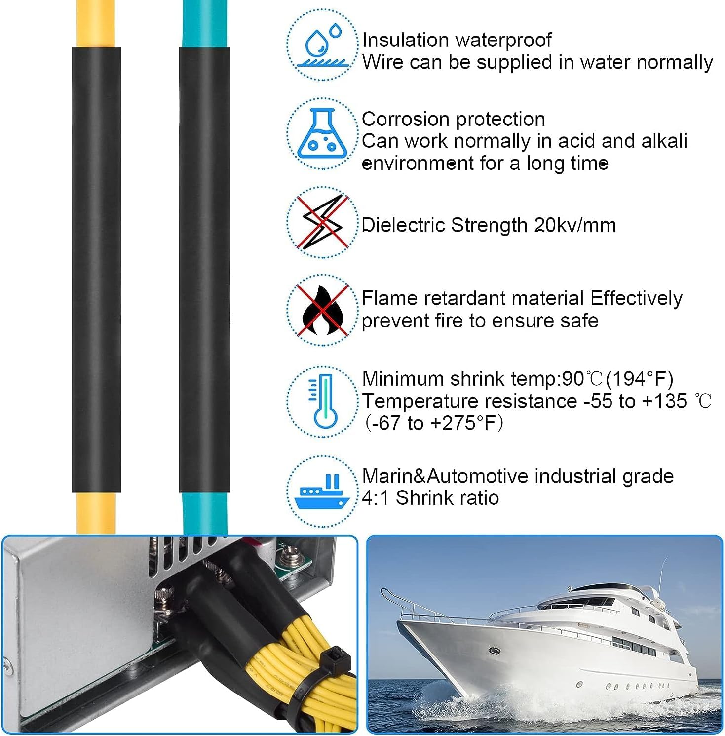 Tubo termorestringente 2M 4:1  - Heat Shrink Tubing recensione e prezzo