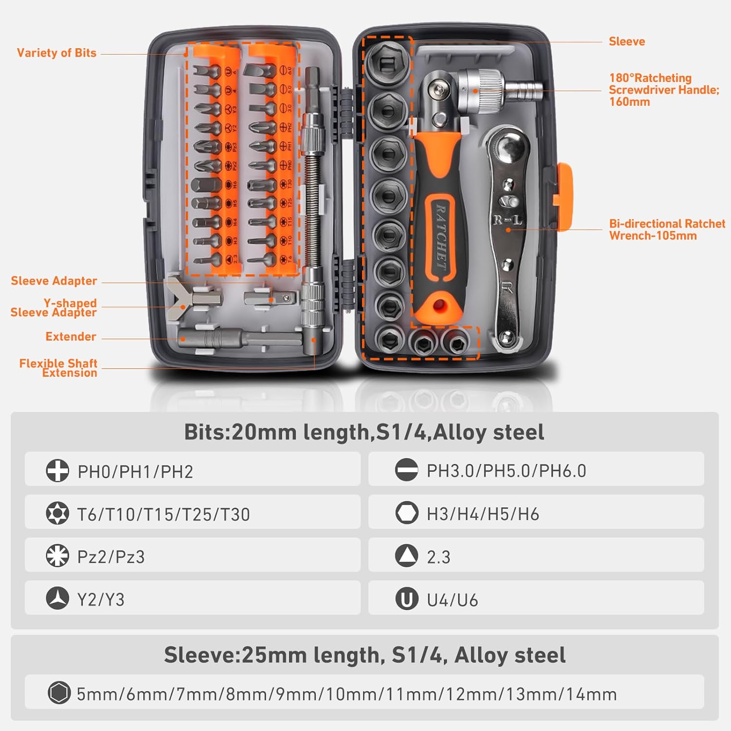 Kit Cacciavite a Cricchetto Mu - Diy Electronics Com recensione e prezzo