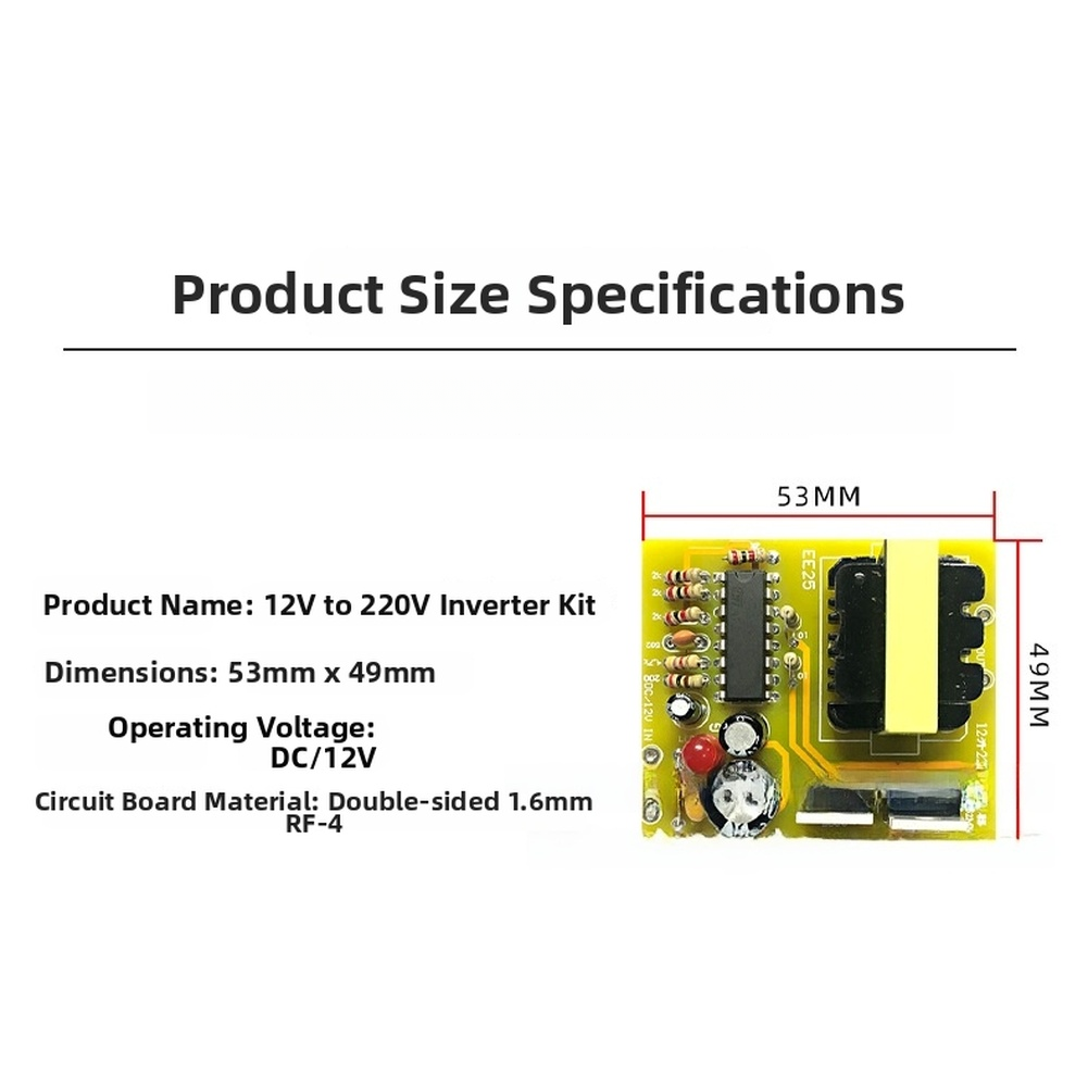 Kit Inverter da DC 12V a AC 22 - Diy Electronics Project Kit recensione e prezzo