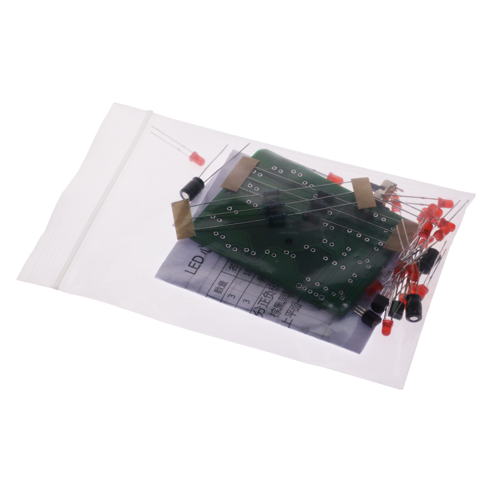Luce di marcia a LED a forma d - Diy Electronics Learning Kit recensione e prezzo